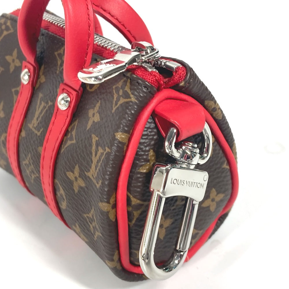 LOUIS VUITTON M01521 モノグラム キーホルダー・ポーチ ミニ キーポル バッグチャーム キーホルダー モノグラムキャンバス レディース レッド