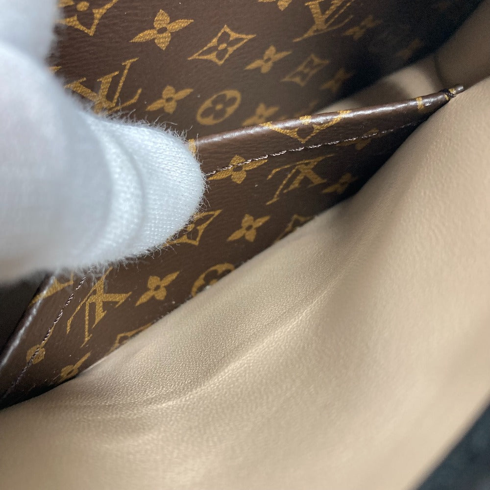 LOUIS VUITTON M43596 モノグラムリバース トランククラッチ 2WAYバッグ 斜め掛け ポシェット クラッチバッグ ショルダーバッグ モノグラムリバースキャンバス レディース ベージュ