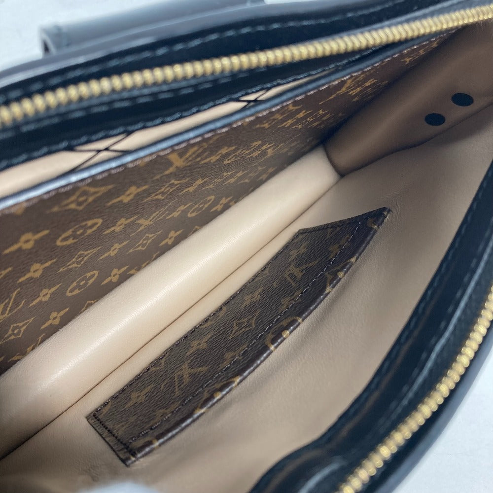 LOUIS VUITTON M43596 モノグラムリバース トランククラッチ 2WAYバッグ 斜め掛け ポシェット クラッチバッグ ショルダーバッグ モノグラムリバースキャンバス レディース ベージュ