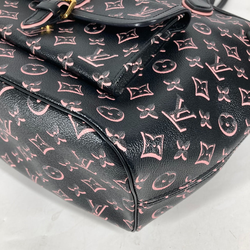 LOUIS VUITTON M46137  モノグラム ネヴァーフルMM カバン トートバッグ 肩掛け ショルダーバッグ レザー/コーティングキャンバス レディース ブラック - brandshop-reference