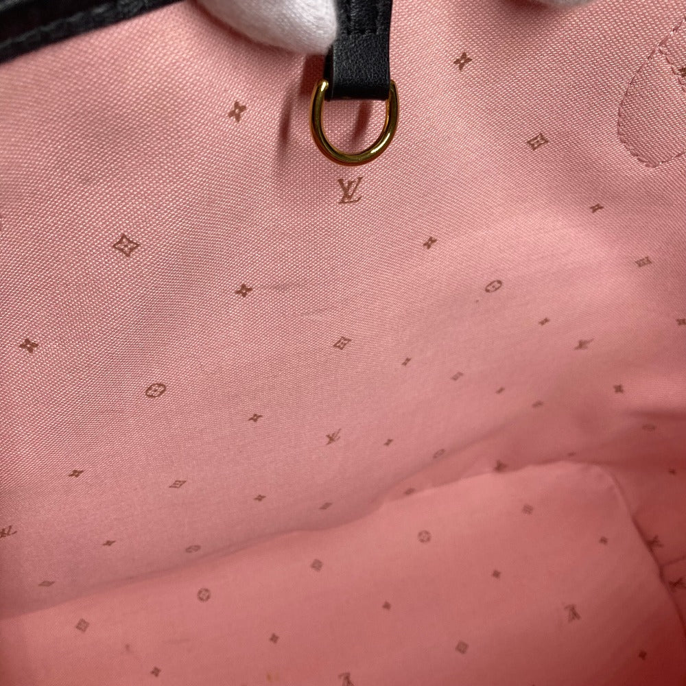 LOUIS VUITTON M46137  モノグラム ネヴァーフルMM カバン トートバッグ 肩掛け ショルダーバッグ レザー/コーティングキャンバス レディース ブラック - brandshop-reference