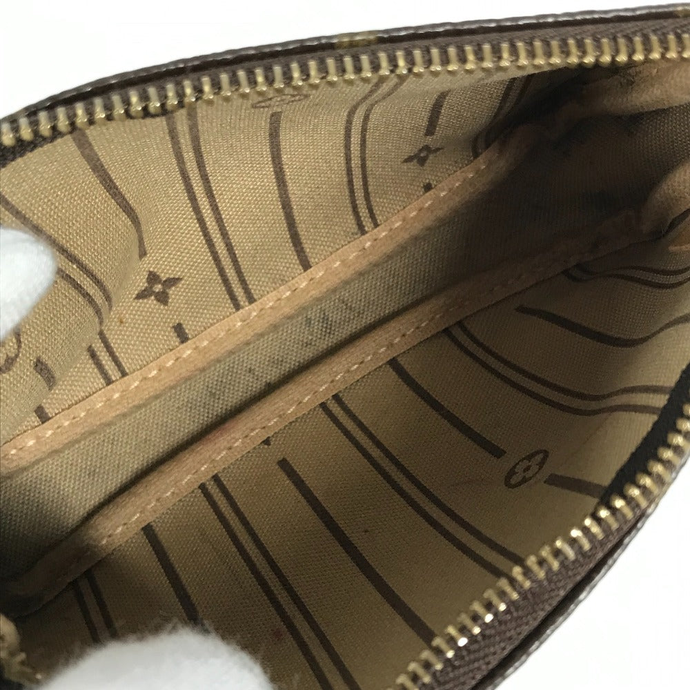 LOUIS VUITTON M60153 モノグラム ミニ・ポシェット アクセソワール T&B チェーンバッグ カバン ハンドバッグ モノグラムキャンバス レディース ブラウン