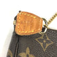 LOUIS VUITTON M60153 モノグラム ミニ・ポシェット アクセソワール T&B チェーンバッグ カバン ハンドバッグ モノグラムキャンバス レディース ブラウン