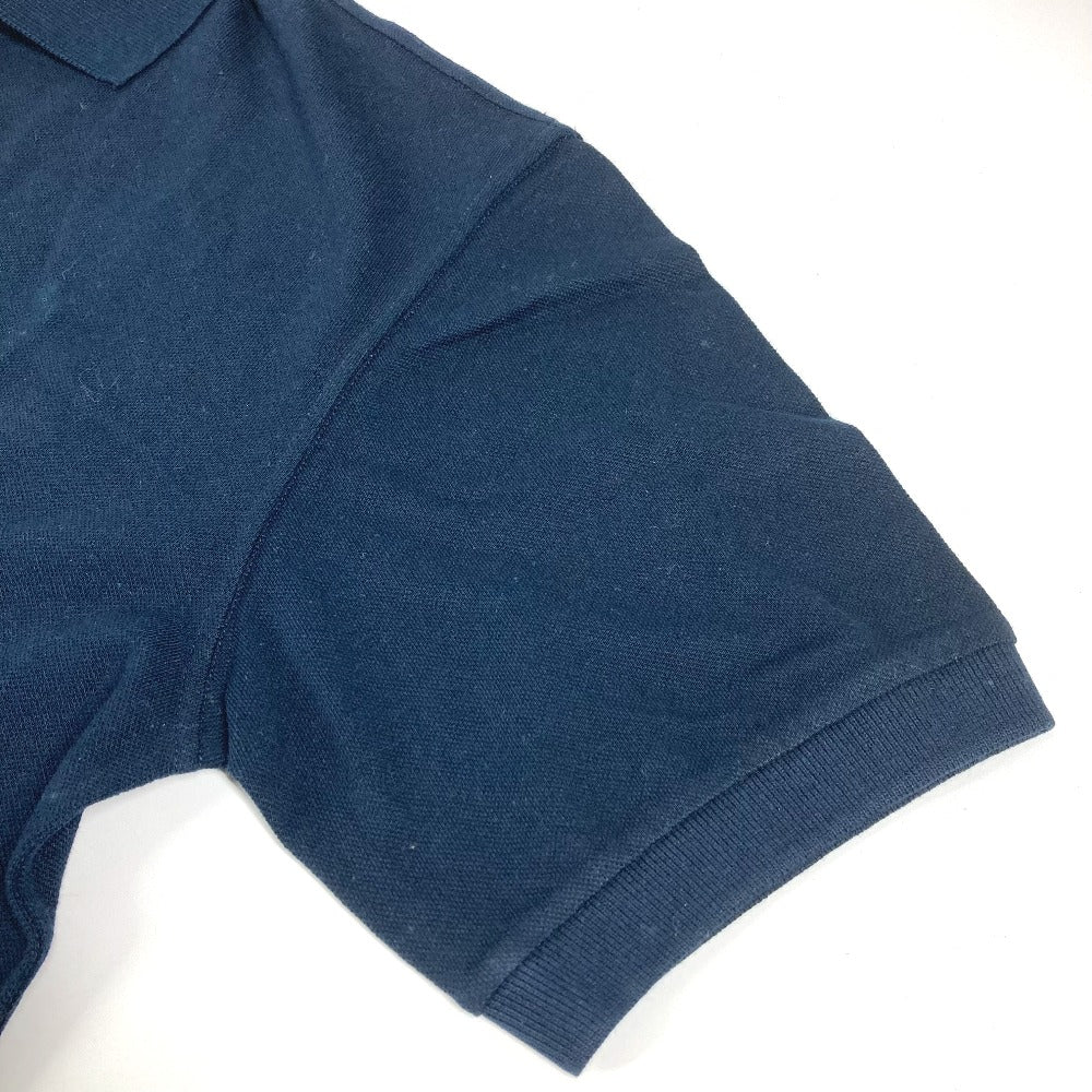 HERMES Hロゴ アパレル 半袖 トップス ポロシャツ コットン メンズ ネイビー - brandshop-reference