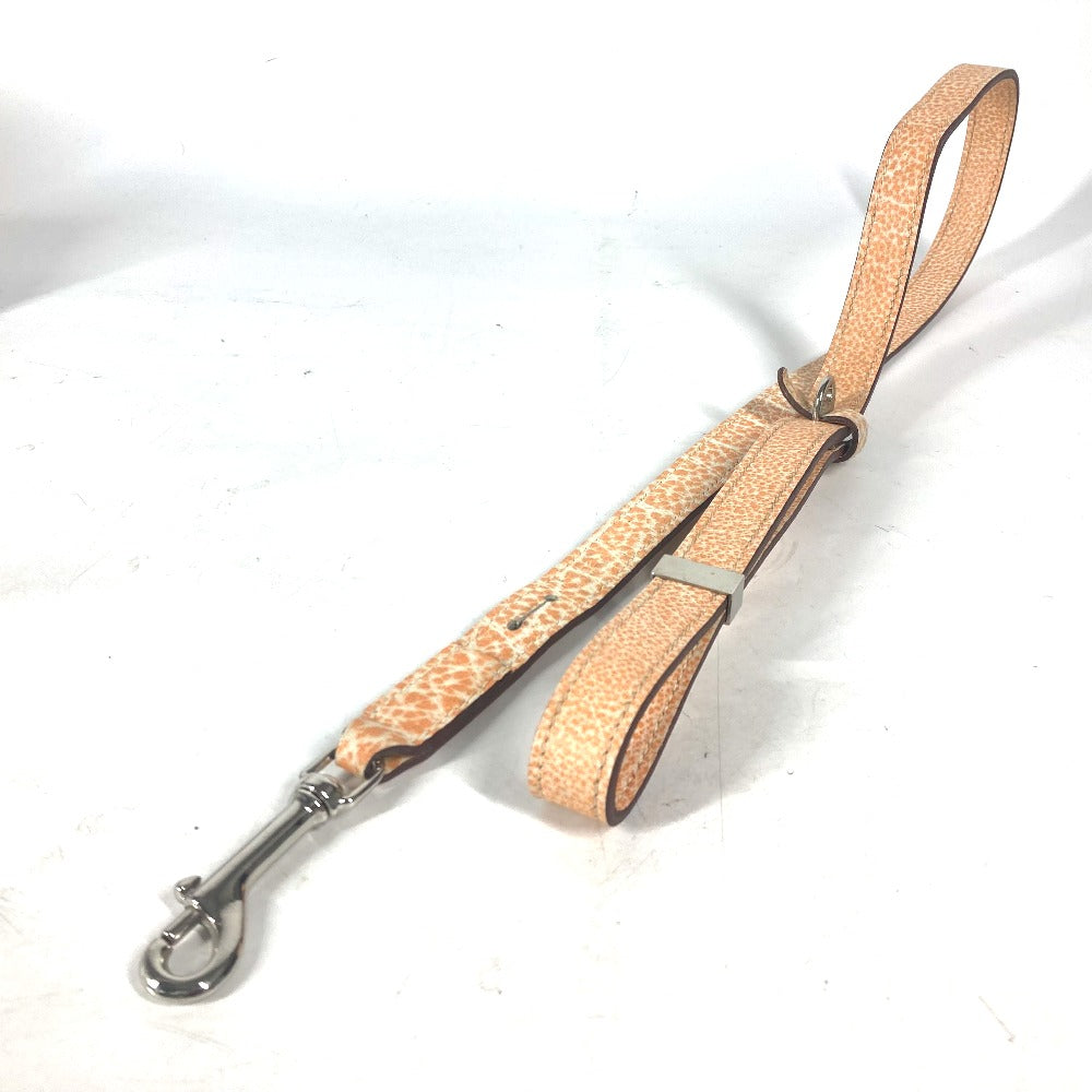 HERMES ドッグリード ダルメシアン ペット 犬 ドッグ リード ブッフルスキッパー ユニセックス オレンジ - brandshop-reference