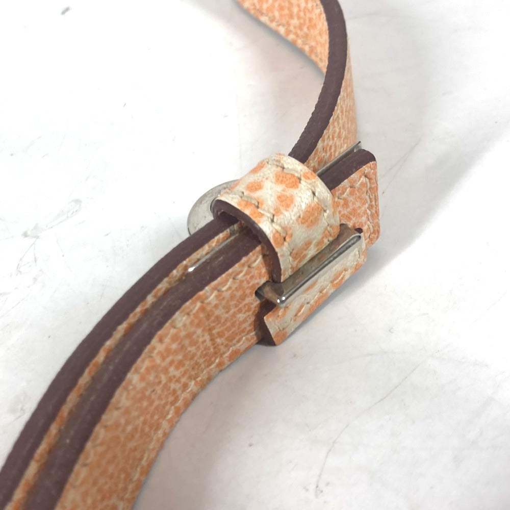 HERMES ドッグリード ダルメシアン ペット 犬 ドッグ リード ブッフルスキッパー ユニセックス オレンジ - brandshop-reference