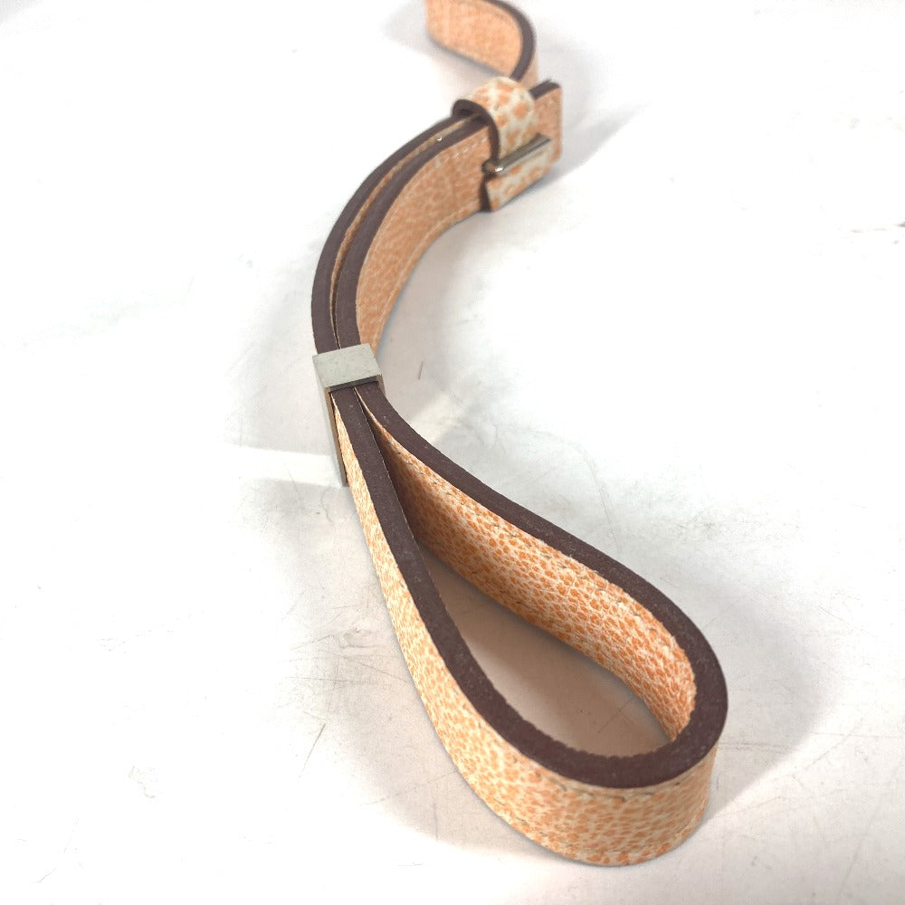 HERMES ドッグリード ダルメシアン ペット 犬 ドッグ リード ブッフルスキッパー ユニセックス オレンジ - brandshop-reference
