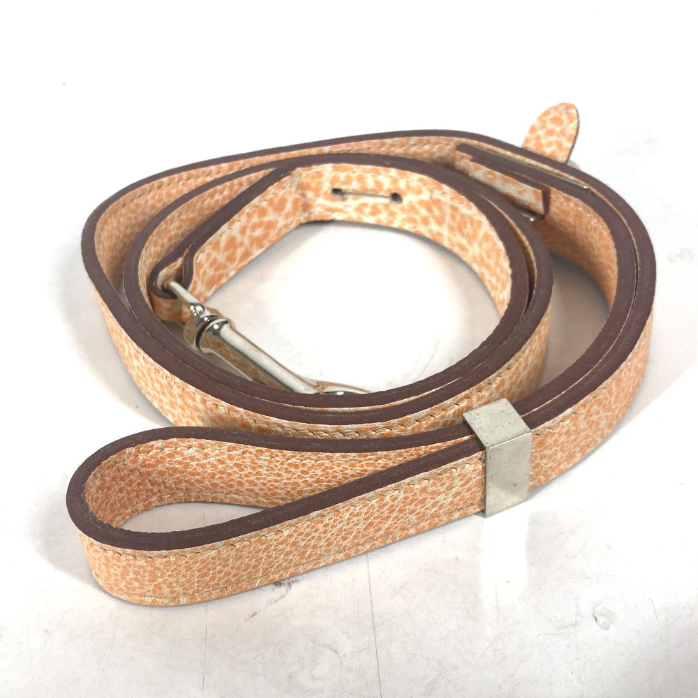 HERMES ドッグリード ダルメシアン ペット 犬 ドッグ リード ブッフルスキッパー ユニセックス オレンジ - brandshop-reference