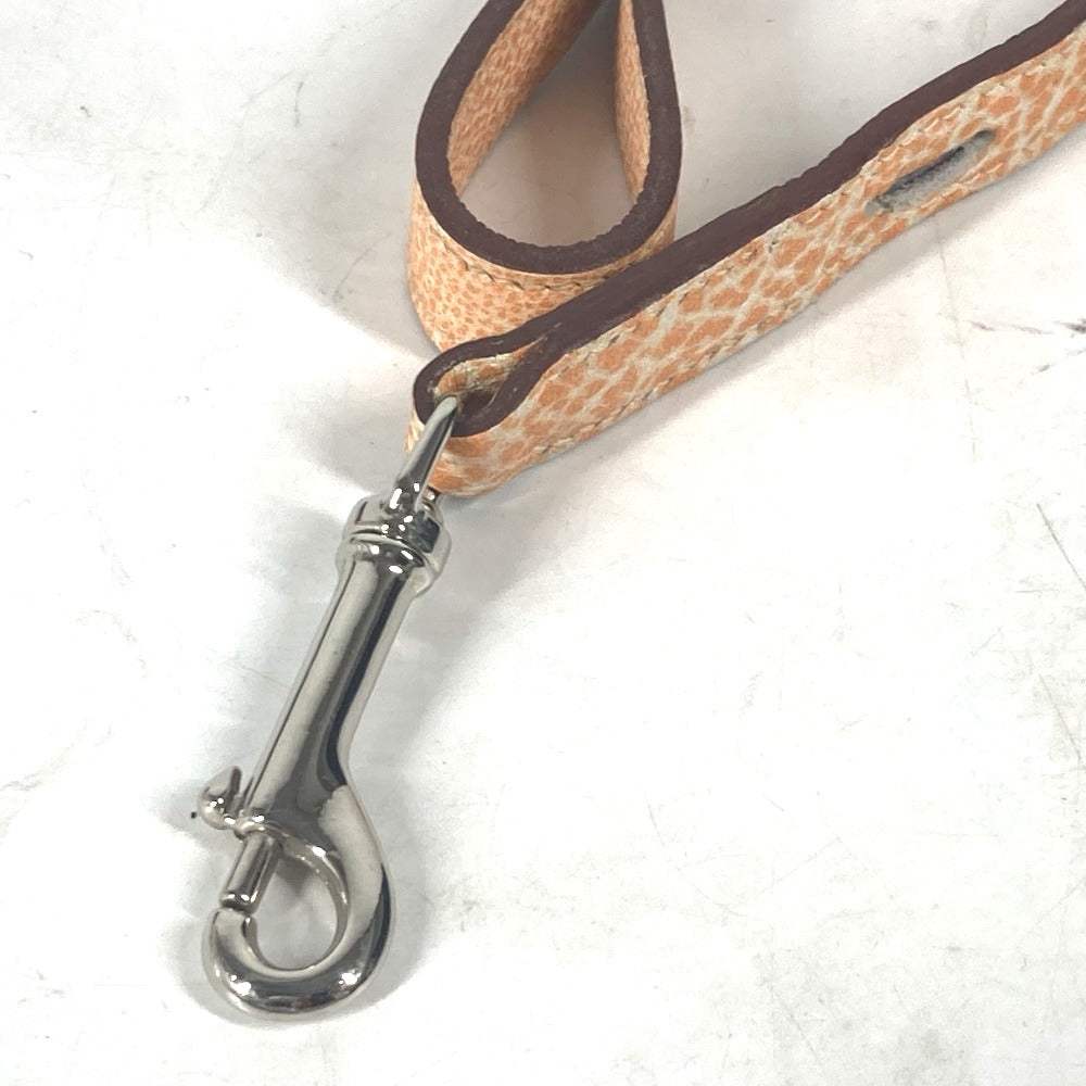 HERMES ドッグリード ダルメシアン ペット 犬 ドッグ リード ブッフルスキッパー ユニセックス オレンジ - brandshop-reference