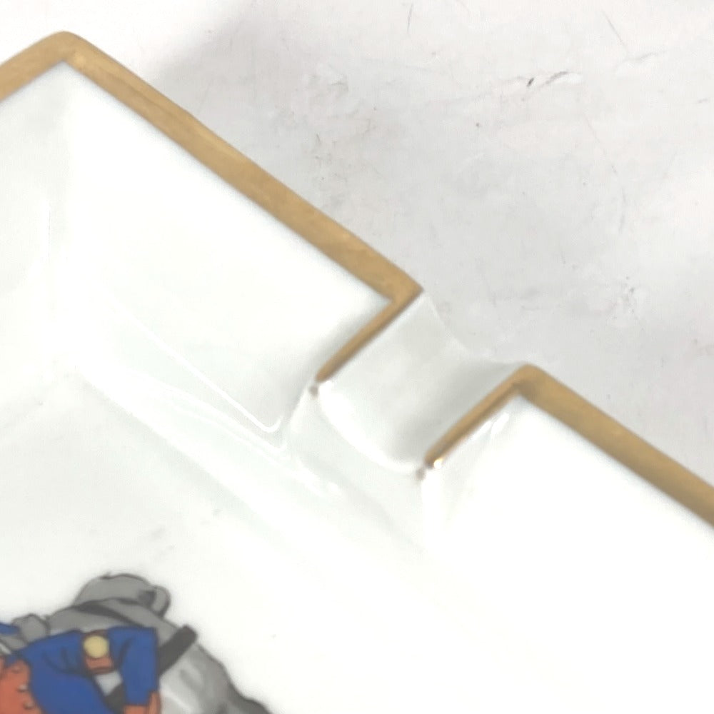 HERMES 馬柄 アッシュトレイ 小物入れ ジュエリーケース 灰皿 陶器 レディース マルチカラー - brandshop-reference
