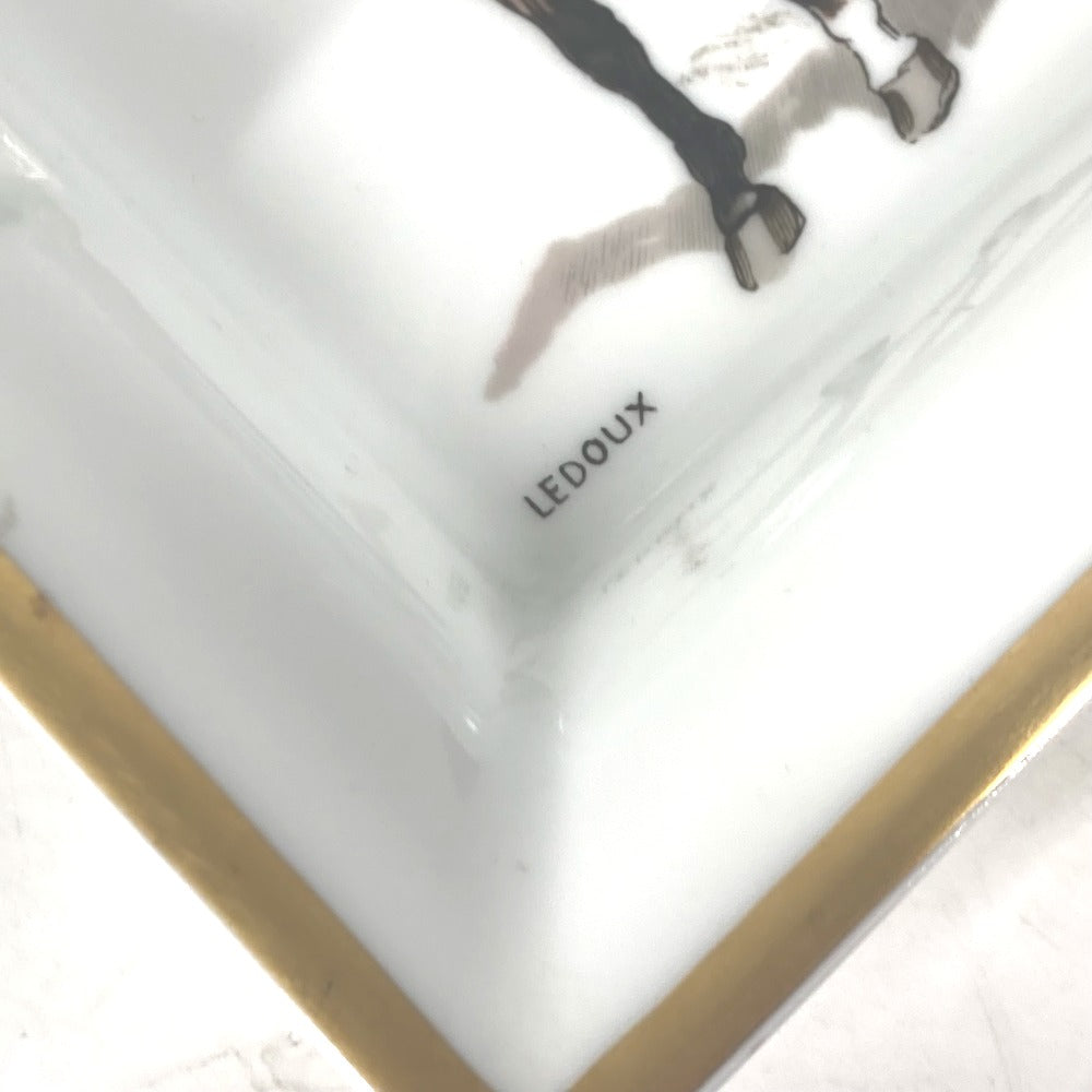 HERMES 馬柄 アッシュトレイ 小物入れ ジュエリーケース 灰皿 陶器 レディース マルチカラー - brandshop-reference