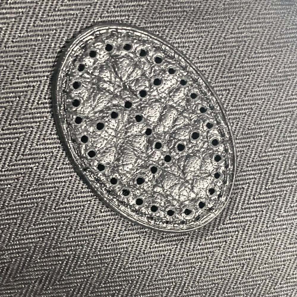 HERMES SONY OPEN FUJITV 2007 Hロゴ ゴルフポーチ ボリードポーチ GM マルチポーチ ポーチ コットン ユニセックス ブラック - brandshop-reference