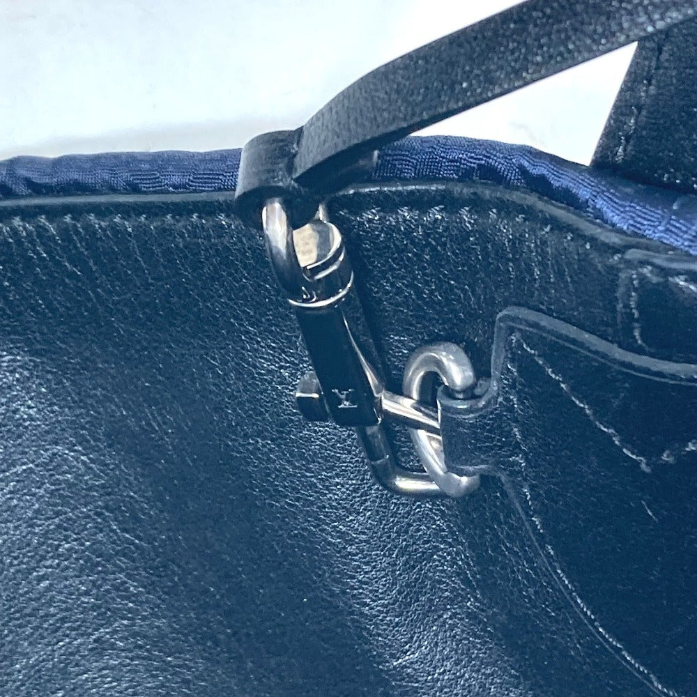 LOUIS VUITTON M94564 モノグラム サテン NN14 スパンコール スポットライトGM ショルダーバッグ ポーチ付き バケツ 肩掛け ハンドバッグ サテン レディース ネイビー - brandshop-reference