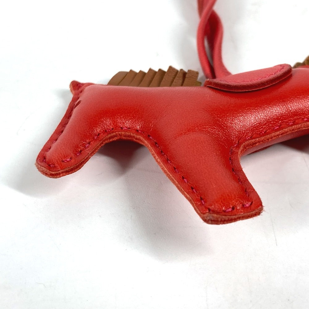 HERMES 馬 ロデオPM バックチャーム チャーム 小物 チャーム アニョーミロ レディース レッド - brandshop-reference