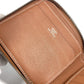 HERMES ラウンドファスナー ジップアンゴーホース コンパクトウォレット 札入れ 2つ折り財布 レザー ユニセックス ブラウン - brandshop-reference