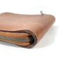 HERMES ラウンドファスナー ジップアンゴーホース コンパクトウォレット 札入れ 2つ折り財布 レザー ユニセックス ブラウン - brandshop-reference