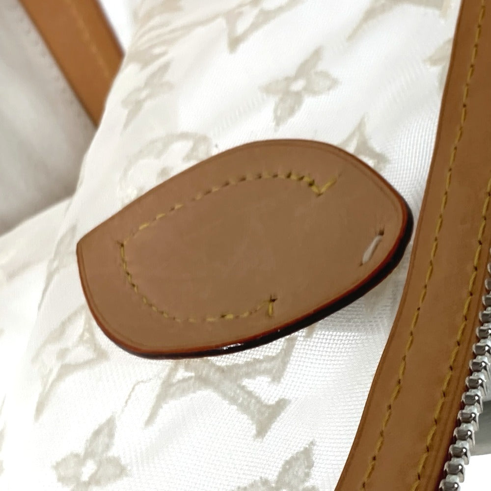 LOUIS VUITTON M40699 トランスペアレンス モノグラム ロックイット  トートバッグ カバン 刺繍 クリア メッシュ ハンドバッグ ナイロン/レザー レディース ブロン ホワイト - brandshop-reference