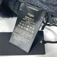FENDI FXQ959 ロゴ ポケット付き ビーニー 帽子 ニット帽 ニットキャップ ニット帽 ウール ユニセックス グレー - brandshop-reference