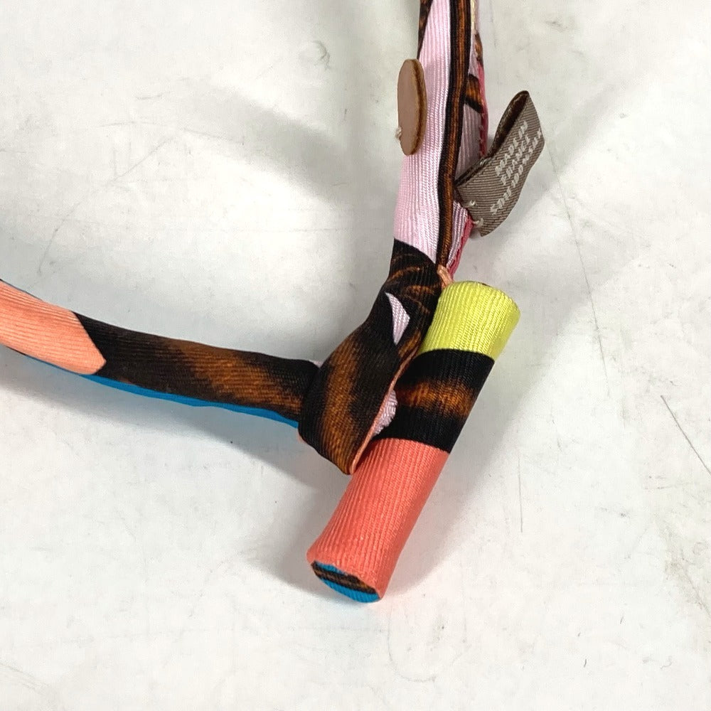 HERMES チョーカー Petit h プティアッシュ アクセサリー ネックレス シルク レディース マルチカラー - brandshop-reference