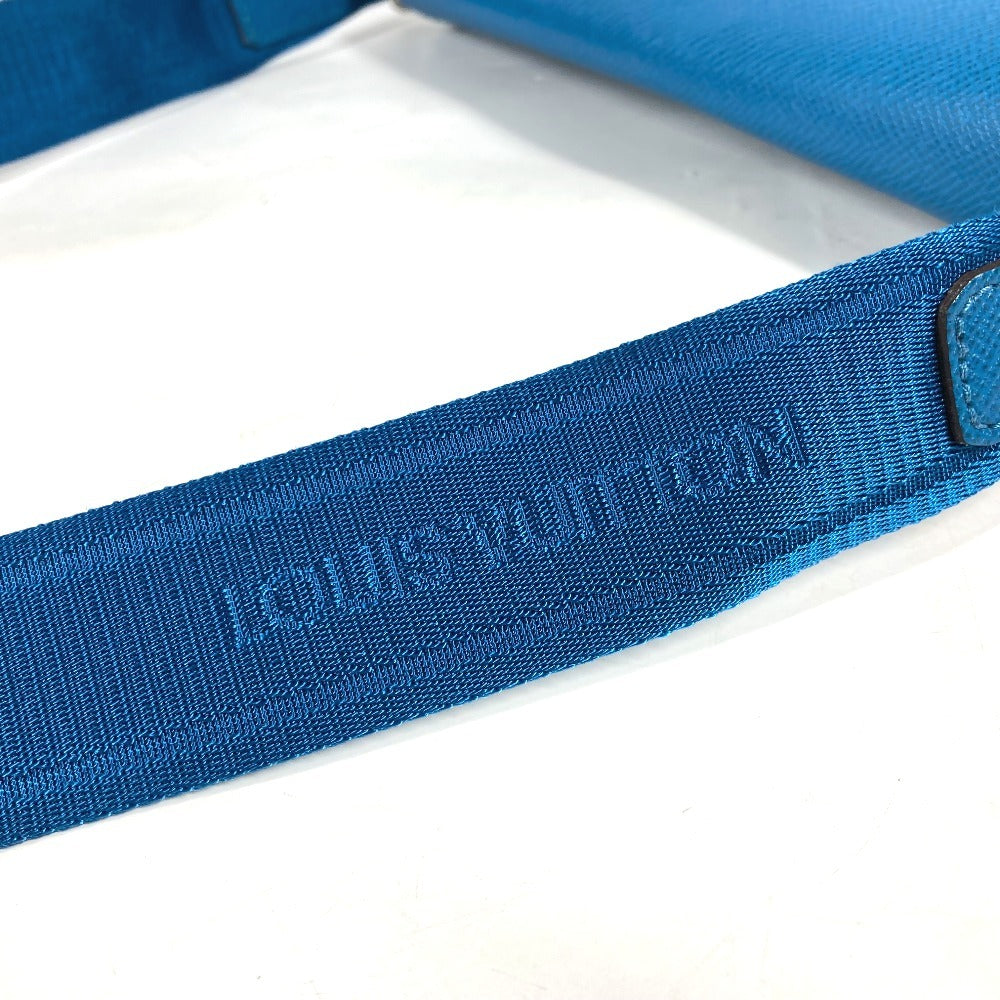 LOUIS VUITTON M32823 タイガ ロマンPM フラップ 斜め掛け メッセンジャーバッグ カバン ショルダーバッグ タイガレザー ユニセックス ブルー - brandshop-reference