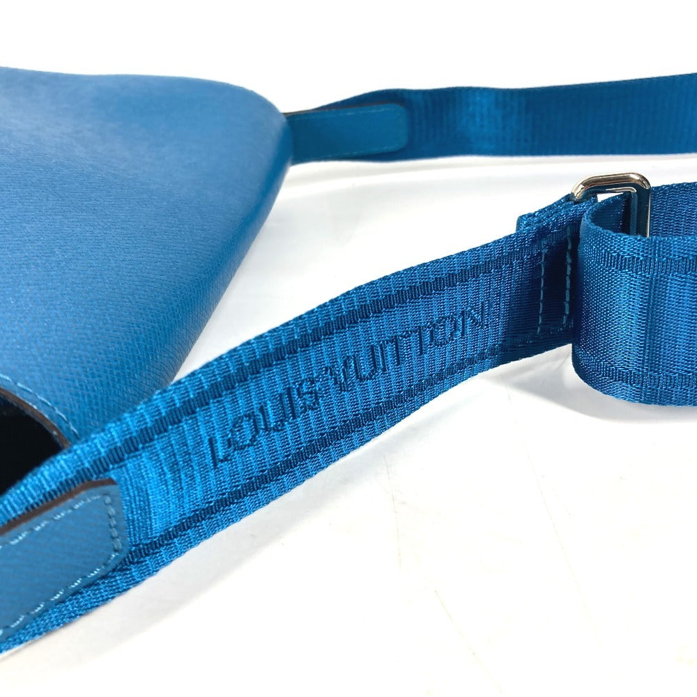 LOUIS VUITTON M32823 タイガ ロマンPM フラップ 斜め掛け メッセンジャーバッグ カバン ショルダーバッグ タイガレザー ユニセックス ブルー - brandshop-reference