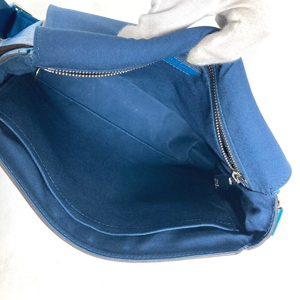 LOUIS VUITTON M32823 タイガ ロマンPM フラップ 斜め掛け メッセンジャーバッグ カバン ショルダーバッグ タイガレザー ユニセックス ブルー - brandshop-reference