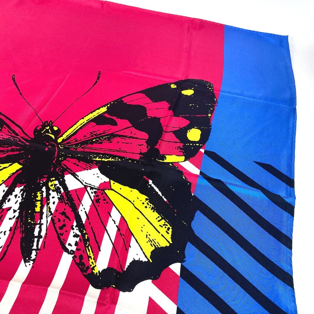 Dior 22ANP090I610 蝶 バタフライ スカーフ シルク レディース ピンク - brandshop-reference