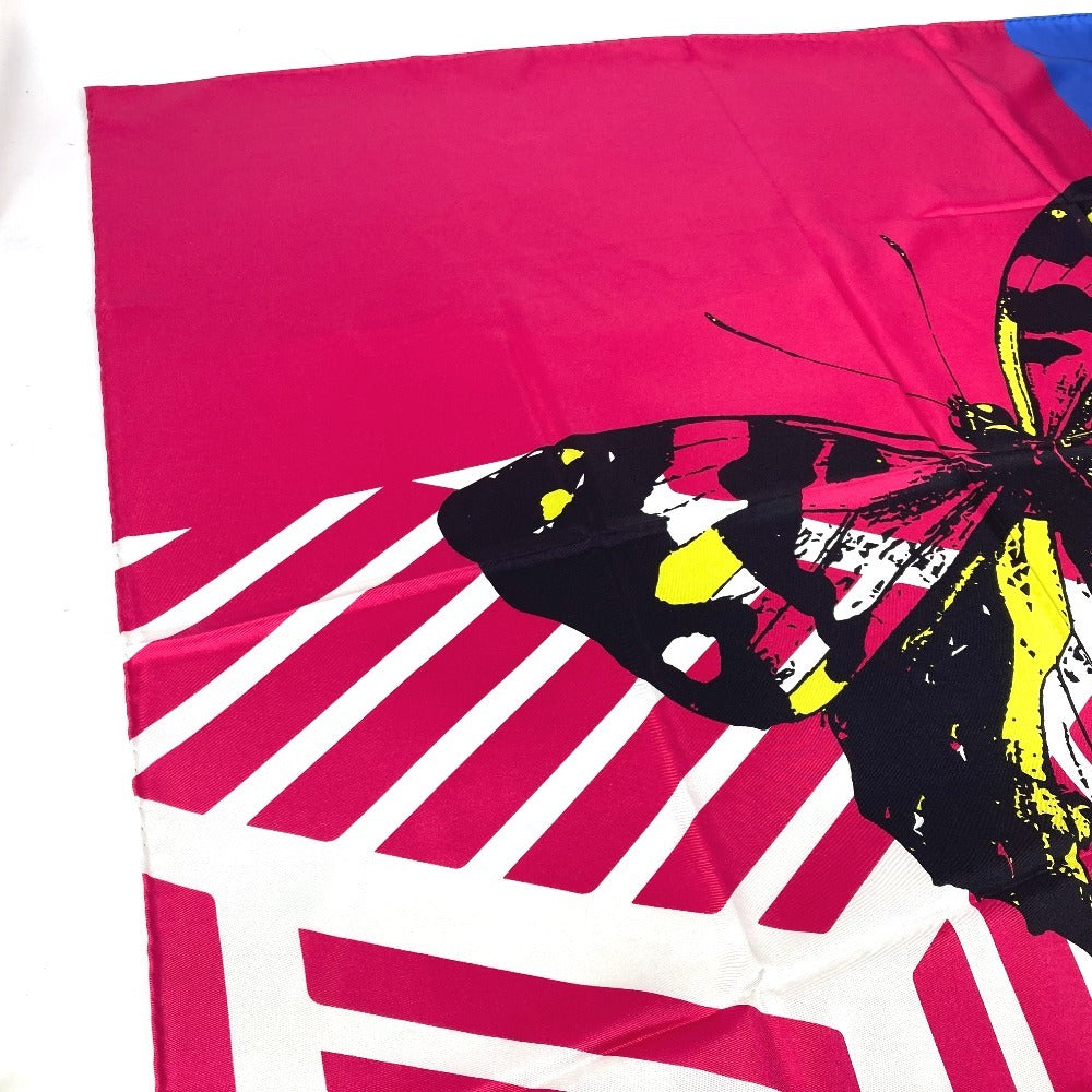 Dior 22ANP090I610 蝶 バタフライ スカーフ シルク レディース ピンク - brandshop-reference