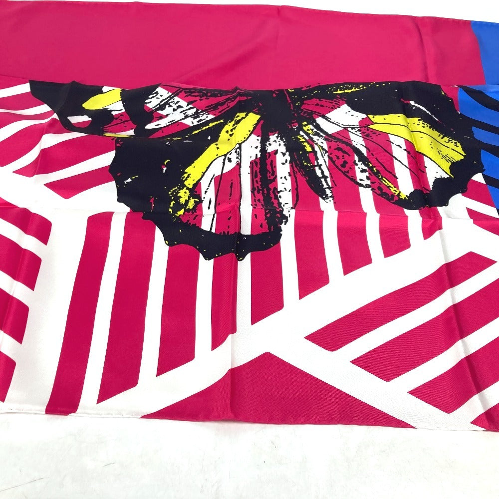 Dior 22ANP090I610 蝶 バタフライ スカーフ シルク レディース ピンク - brandshop-reference