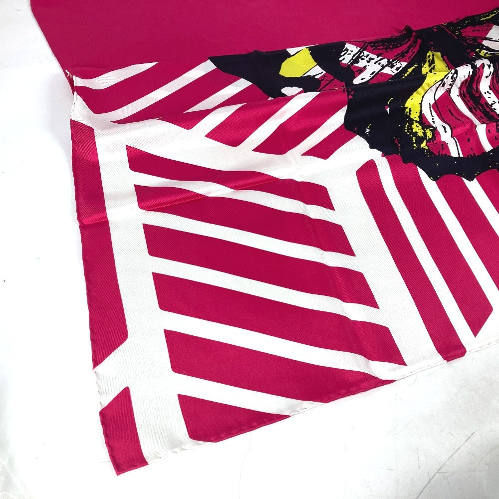 Dior 22ANP090I610 蝶 バタフライ スカーフ シルク レディース ピンク - brandshop-reference