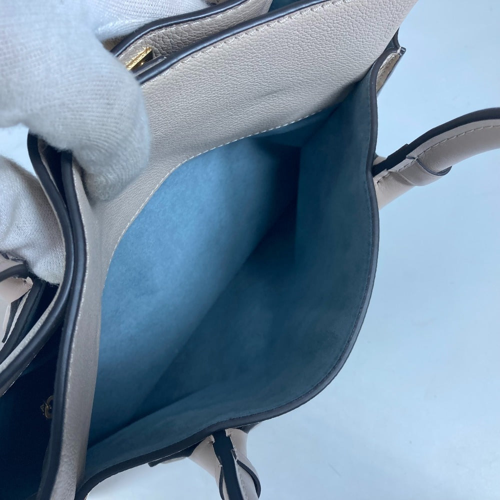 LOUIS VUITTON M58485 モノグラム オンマイサイド MM 肩掛け ハンドバッグ ハンドバッグ ショルダーバッグ カーフレザー レディース グレージュ ベージュ系 - brandshop-reference