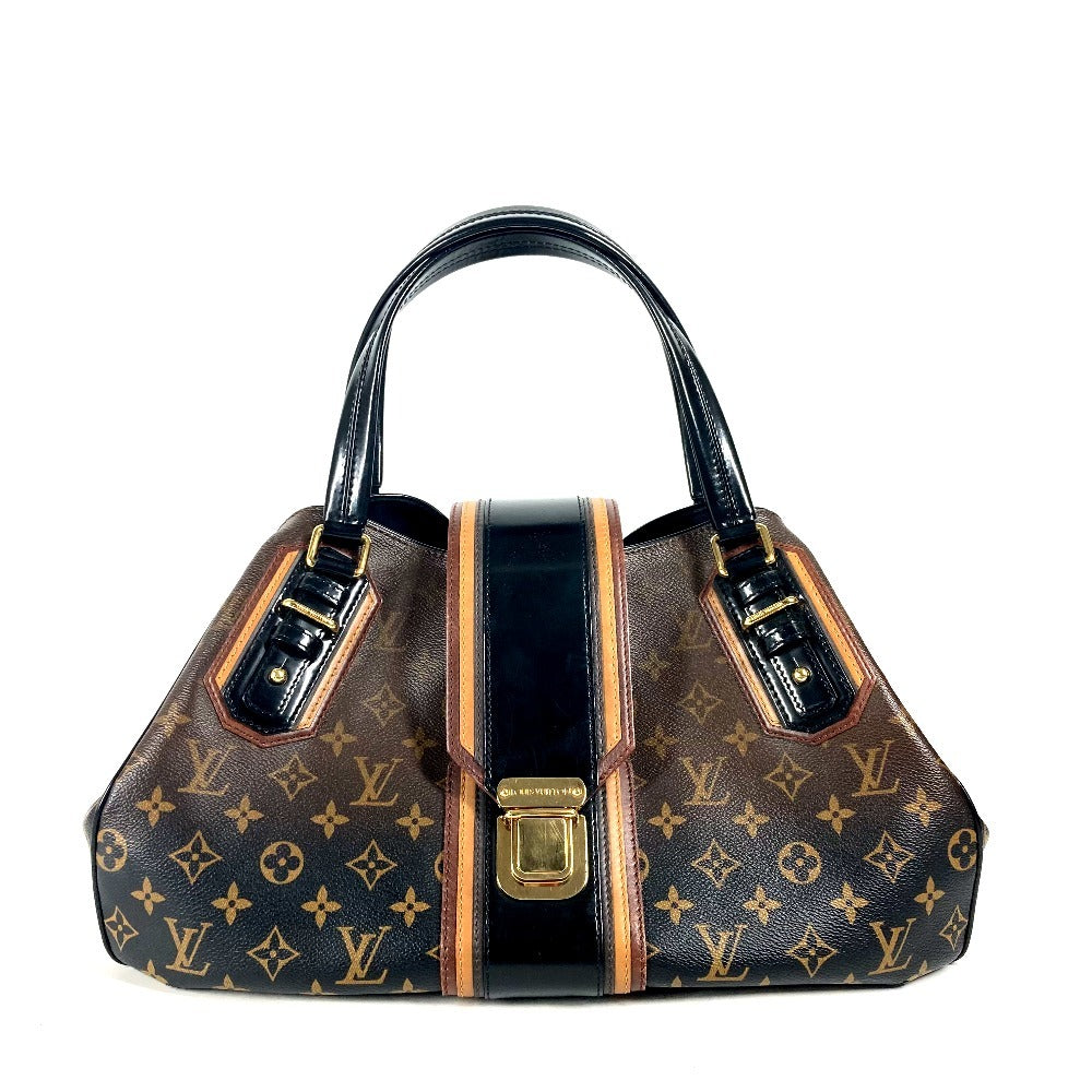 LOUIS VUITTON M95579 モノグラム ミラージュ グリート がま口 カバン ボストンバッグ 肩掛け ショルダーバッグ モノグラムキャンバス レディース ブラウン