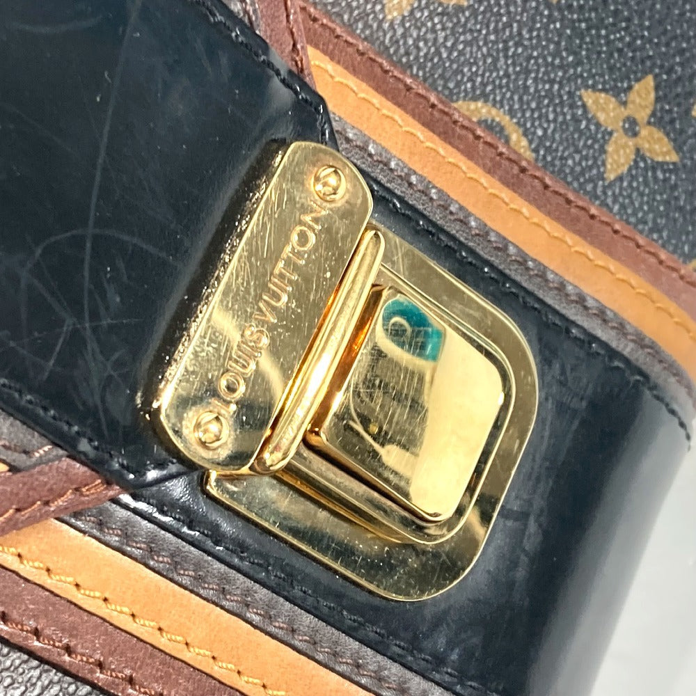 LOUIS VUITTON M95579 モノグラム ミラージュ グリート がま口 カバン ボストンバッグ 肩掛け ショルダーバッグ モノグラムキャンバス レディース ブラウン