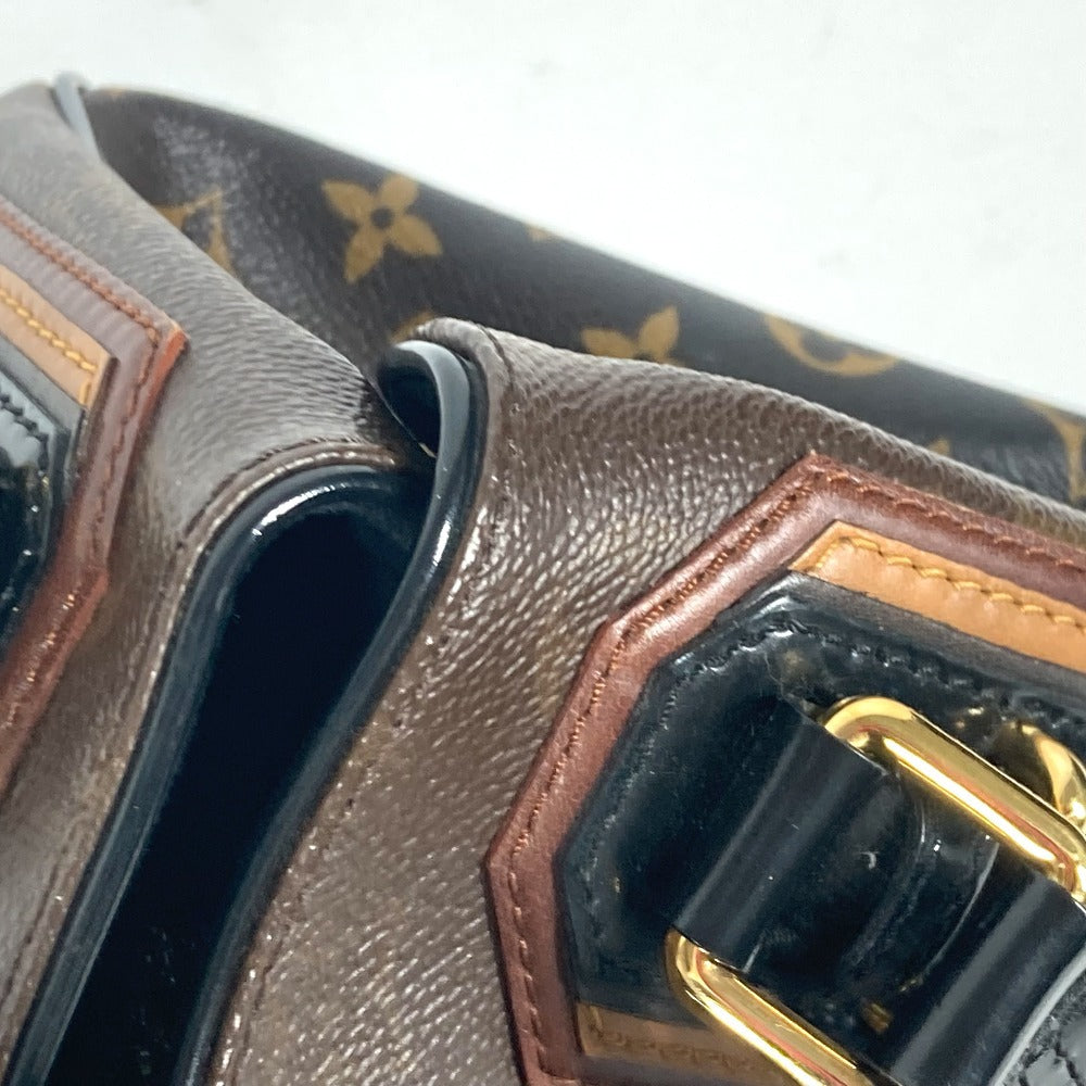 LOUIS VUITTON M95579 モノグラム ミラージュ グリート がま口 カバン ボストンバッグ 肩掛け ショルダーバッグ モノグラムキャンバス レディース ブラウン