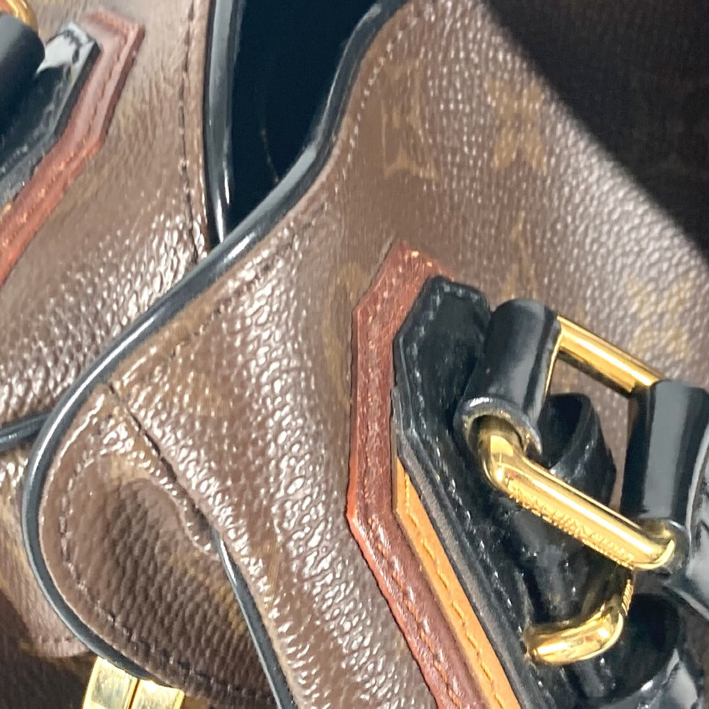 LOUIS VUITTON M95579 モノグラム ミラージュ グリート がま口 カバン ボストンバッグ 肩掛け ショルダーバッグ モノグラムキャンバス レディース ブラウン