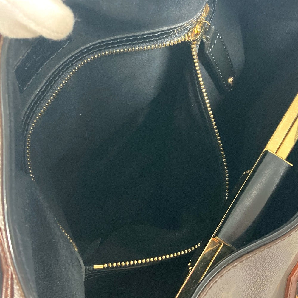 LOUIS VUITTON M95579 モノグラム ミラージュ グリート がま口 カバン ボストンバッグ 肩掛け ショルダーバッグ モノグラムキャンバス レディース ブラウン