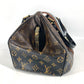 LOUIS VUITTON M95579 モノグラム ミラージュ グリート がま口 カバン ボストンバッグ 肩掛け ショルダーバッグ モノグラムキャンバス レディース ブラウン