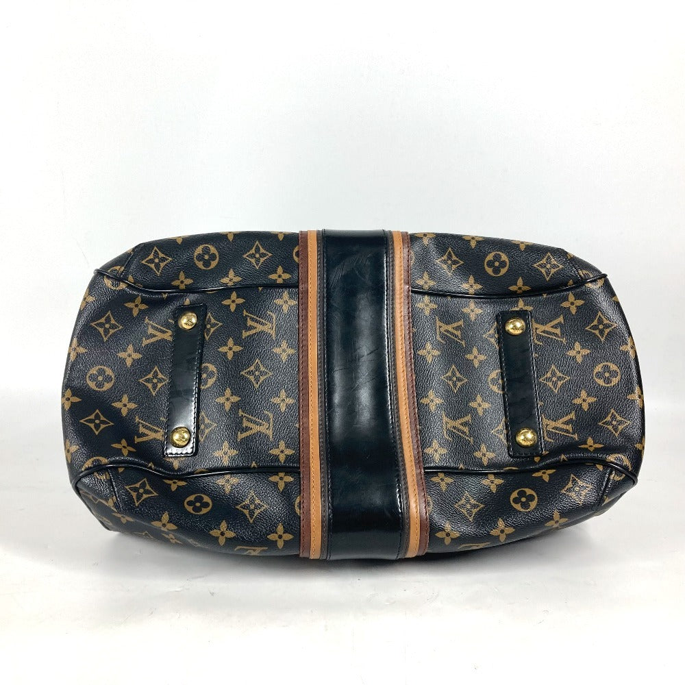 LOUIS VUITTON M95579 モノグラム ミラージュ グリート がま口 カバン ボストンバッグ 肩掛け ショルダーバッグ モノグラムキャンバス レディース ブラウン