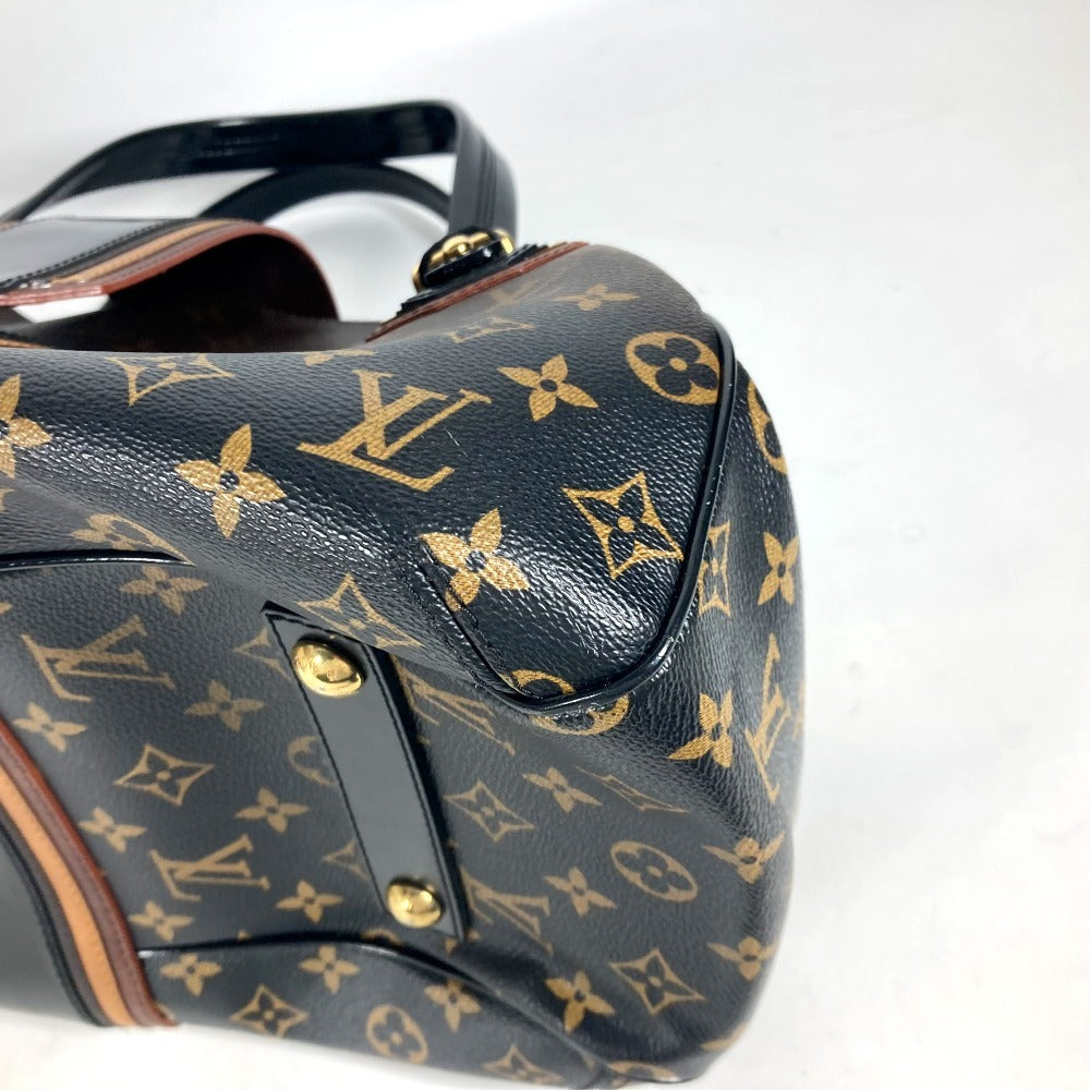 LOUIS VUITTON M95579 モノグラム ミラージュ グリート がま口 カバン ボストンバッグ 肩掛け ショルダーバッグ モノグラムキャンバス レディース ブラウン