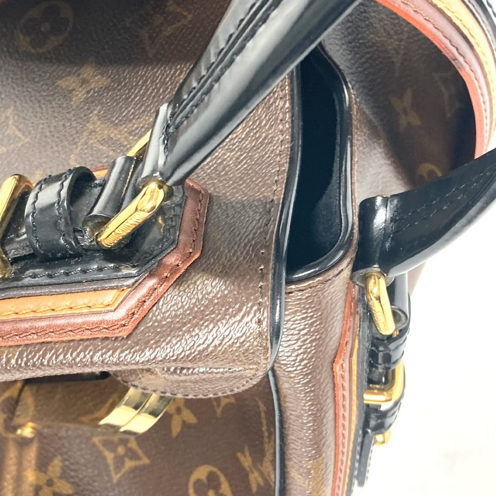 LOUIS VUITTON M95579 モノグラム ミラージュ グリート がま口 カバン ボストンバッグ 肩掛け ショルダーバッグ モノグラムキャンバス レディース ブラウン