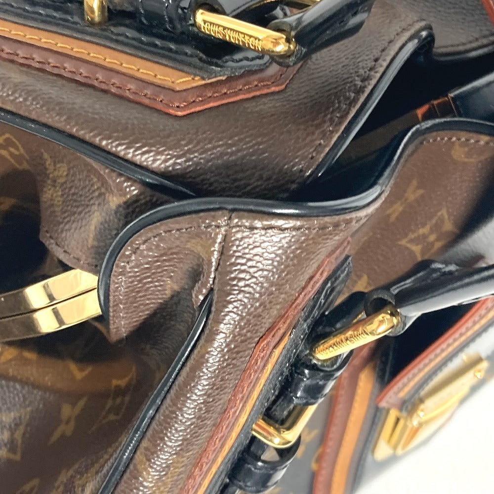 LOUIS VUITTON M95579 モノグラム ミラージュ グリート がま口 カバン ボストンバッグ 肩掛け ショルダーバッグ モノグラムキャンバス レディース ブラウン