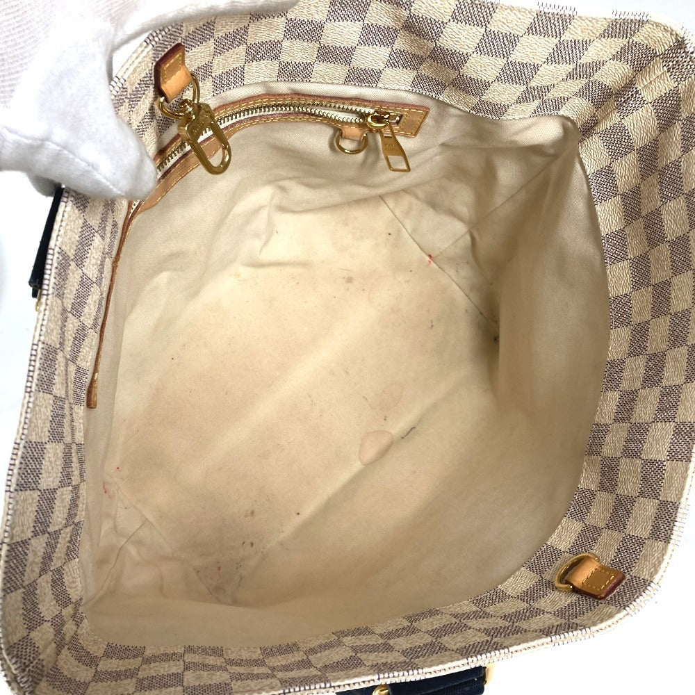 LOUIS VUITTON N41179 ダミエアズール プランソレイユカバPM カバン 肩掛け トートバッグ ショルダーバッグ ダミエアズールキャンバス ユニセックス ホワイト - brandshop-reference