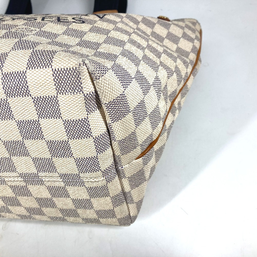 LOUIS VUITTON N41179 ダミエアズール プランソレイユカバPM カバン 肩掛け トートバッグ ショルダーバッグ ダミエアズールキャンバス ユニセックス ホワイト - brandshop-reference