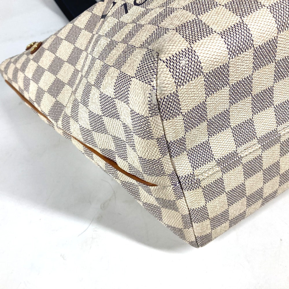 LOUIS VUITTON N41179 ダミエアズール プランソレイユカバPM カバン 肩掛け トートバッグ ショルダーバッグ ダミエアズールキャンバス ユニセックス ホワイト - brandshop-reference