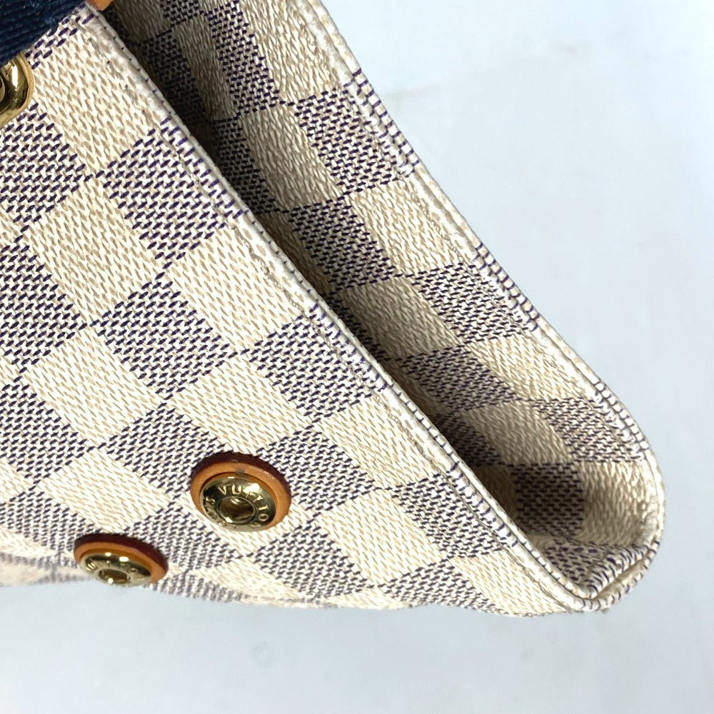 LOUIS VUITTON N41179 ダミエアズール プランソレイユカバPM カバン 肩掛け トートバッグ ショルダーバッグ ダミエアズールキャンバス ユニセックス ホワイト - brandshop-reference