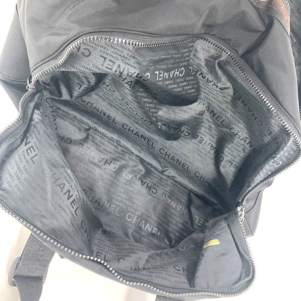 CHANEL A19977 Sport CC Coco Mark Travel Bag Shoulder Bag Boston Bag Nylon Women's Black