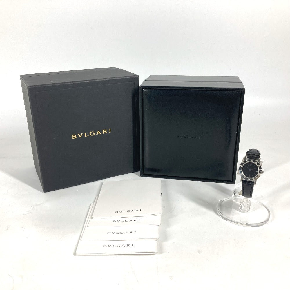 BVLGARI BB23SS ブルガリブルガリ ロゴ レディース腕時計 ウォッチ 腕時計 SS レディース ブラック