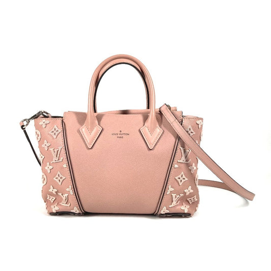 LOUIS VUITTON M94639 Monogram Vellore Tote W BB Shoulder Bag 2WAY Bag Shoulder Bag Hand Bag Tote Bag Leather Magnolia pink Used