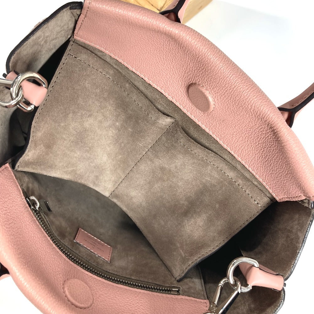 LOUIS VUITTON M94639 Monogram Vellore Tote W BB Shoulder Bag 2WAY Bag Shoulder Bag Hand Bag Tote Bag Leather Magnolia pink Used