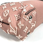 LOUIS VUITTON M94639 Monogram Vellore Tote W BB Shoulder Bag 2WAY Bag Shoulder Bag Hand Bag Tote Bag Leather Magnolia pink Used